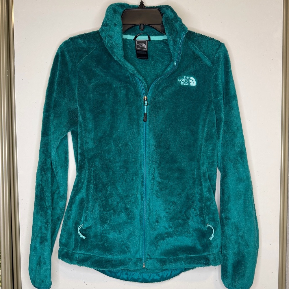 The North Face Women's Osito Teal Plush Fleece Jacket